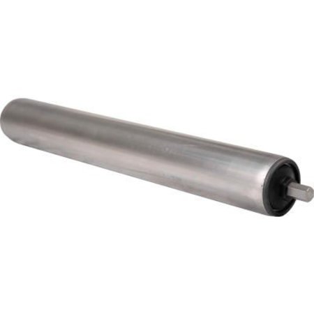 OMNI METALCRAFT 1.9" Dia. x 16 Ga. Stainless Steel Roller for 25" O.A.W. Omni Conveyors, ABEC Bearings 45250-25-GP